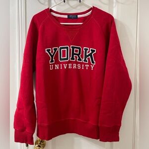 York University Sweatshirt and T-Shirt